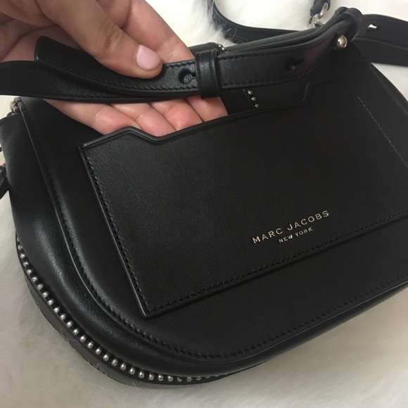 NWOT* Marc Jacobs Jane Leather Saddle Bag - Picture 7 of 8